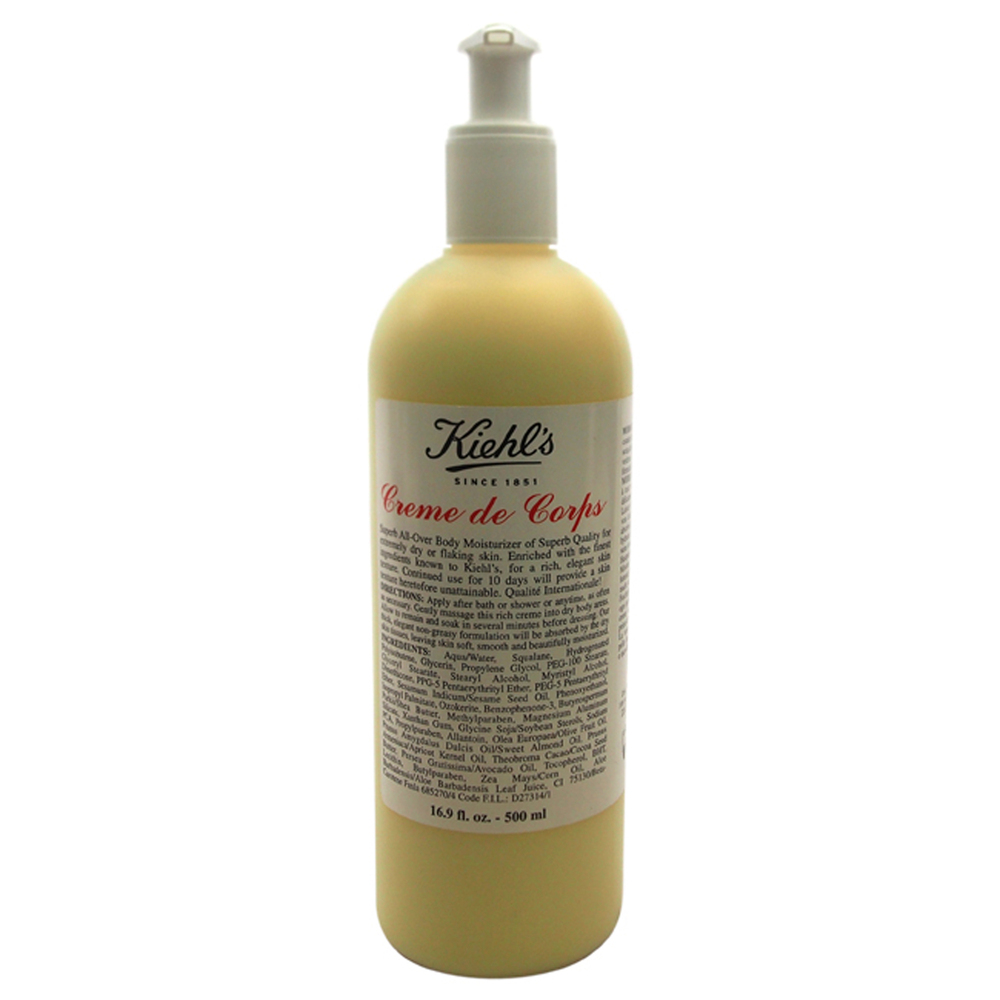 Creme de Corps For Extremely Dry or Flaking Skin by Kiehls 16.9 oz Body Cream